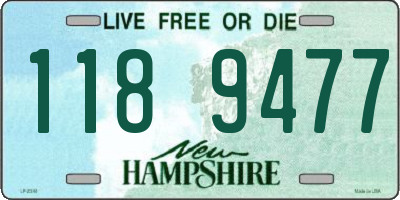NH license plate 1189477
