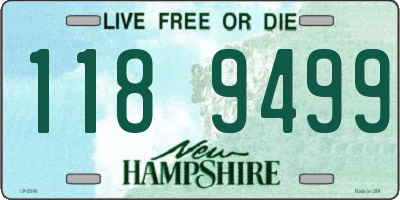 NH license plate 1189499