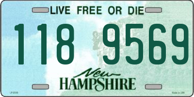 NH license plate 1189569
