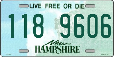 NH license plate 1189606