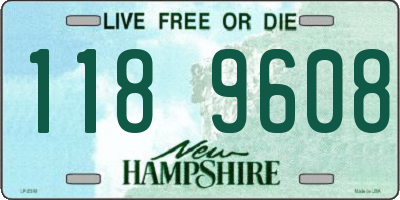 NH license plate 1189608