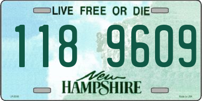 NH license plate 1189609