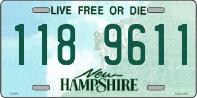 NH license plate 1189611