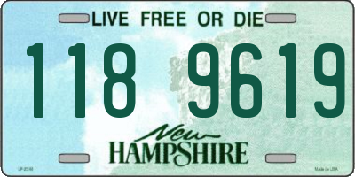 NH license plate 1189619
