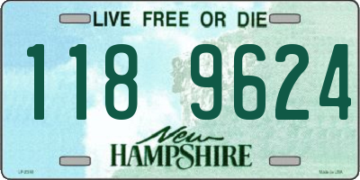 NH license plate 1189624