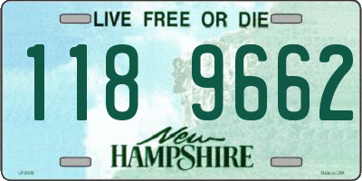 NH license plate 1189662