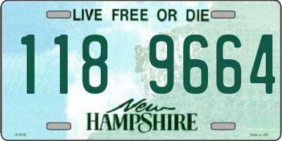 NH license plate 1189664