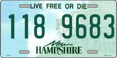 NH license plate 1189683