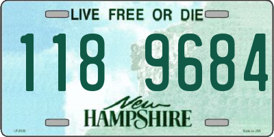NH license plate 1189684