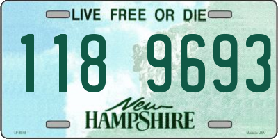 NH license plate 1189693