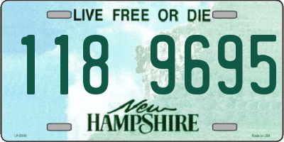NH license plate 1189695