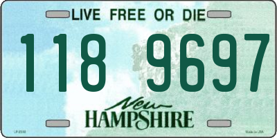 NH license plate 1189697