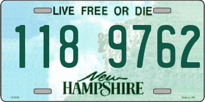 NH license plate 1189762