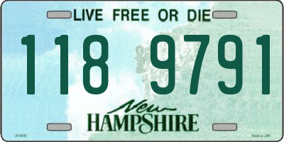 NH license plate 1189791
