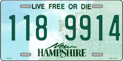 NH license plate 1189914