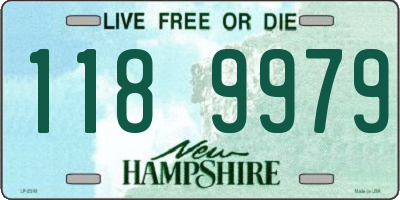 NH license plate 1189979