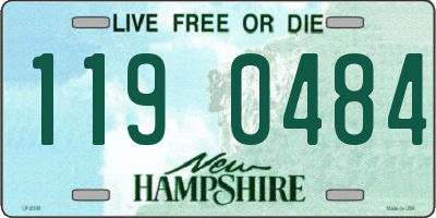 NH license plate 1190484