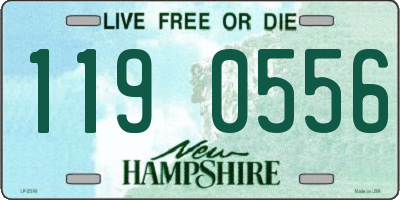 NH license plate 1190556