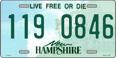 NH license plate 1190846