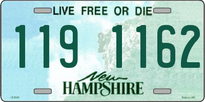NH license plate 1191162