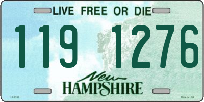 NH license plate 1191276