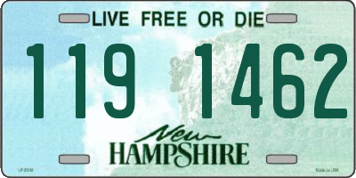 NH license plate 1191462