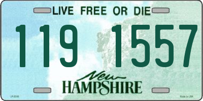NH license plate 1191557