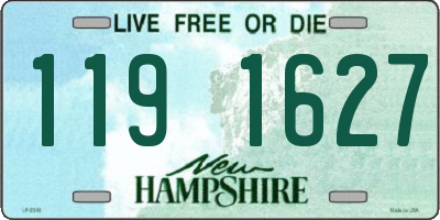 NH license plate 1191627