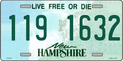 NH license plate 1191632
