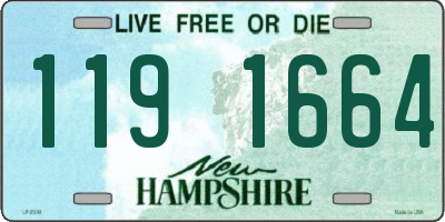 NH license plate 1191664