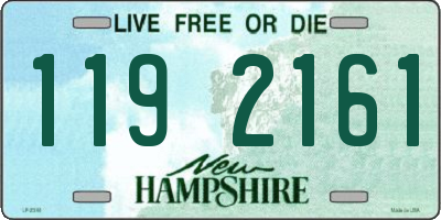 NH license plate 1192161