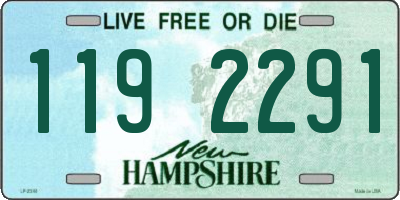 NH license plate 1192291