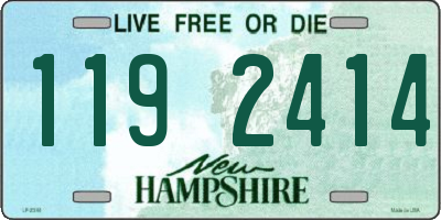NH license plate 1192414