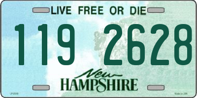 NH license plate 1192628