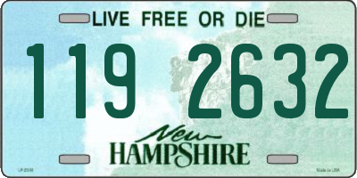NH license plate 1192632