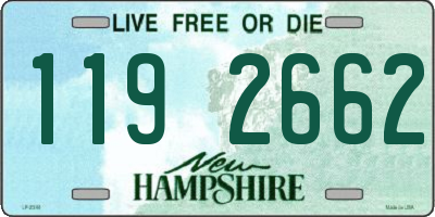 NH license plate 1192662