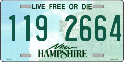 NH license plate 1192664