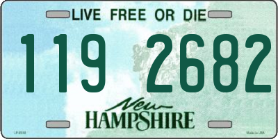 NH license plate 1192682