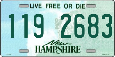 NH license plate 1192683