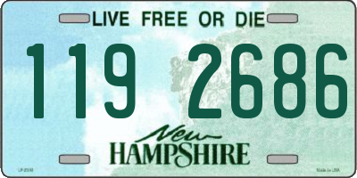 NH license plate 1192686