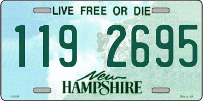 NH license plate 1192695