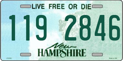 NH license plate 1192846