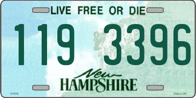 NH license plate 1193396