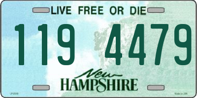 NH license plate 1194479