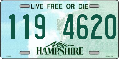 NH license plate 1194620