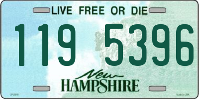 NH license plate 1195396