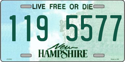 NH license plate 1195577