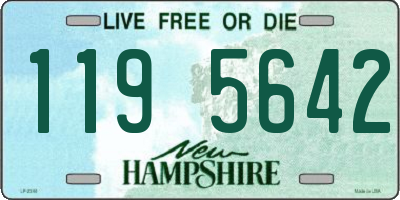 NH license plate 1195642