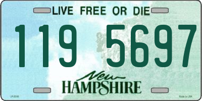 NH license plate 1195697