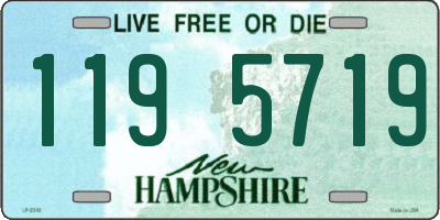 NH license plate 1195719